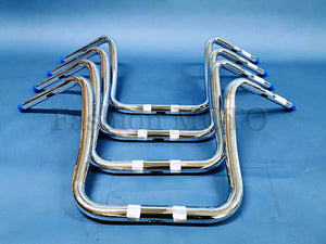 Guidon ape hanger 14 à 18 pouces pour Harley Softail, Dyna, Sportster et Road King - vue 6