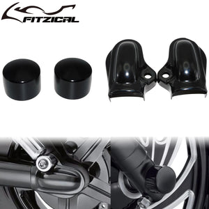 Barre de Protection Moteur Avant Noire - Harley-Davidson Sportster XL, Iron 883, 1200, Forty-Eight 2004-2022, XR 2008-2013 – photo 1/12