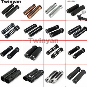 Poignées de guidon pour Harley Sportster, Dyna, Softail et Touring - vue 1
