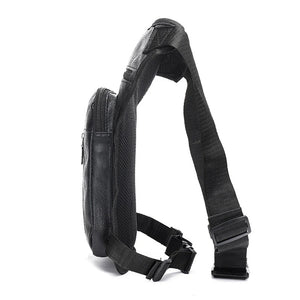 Sacoche de cuisse noire pour motard - vue 3