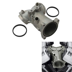 Pipe d'admission M8 pour Harley Touring et Softail - vue 1