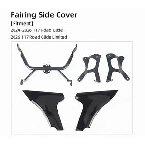 Cache Latéral de Carénage avec Support (Fairing Side Cover) - Harley-Davidson Road Glide 117 2024 et plus récent – photo 6/7
