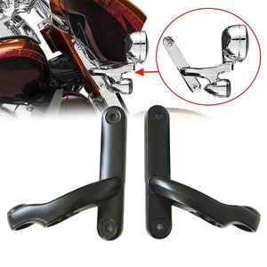 Phares additionnels LED et supports pour Harley Touring - vue 3