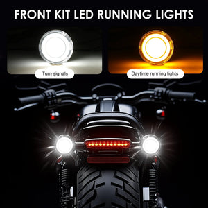 Insert de clignotant LED 1157 pour Harley Touring Softail Dyna - vue 6