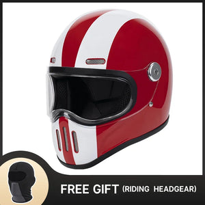 Casque moto intégral noir aérodynamique - vue de profil - vue 6