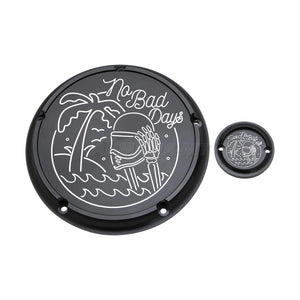 Cache derby et cache de distribution pour Harley Touring - vue 9
