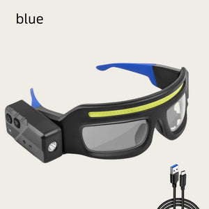 Lunettes-lampe multifonction avec charge Type-C, éclairage tactile compact – photo 7/8