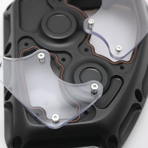 Carter de came transparent aluminium pour Harley Twin Cam - vue 5