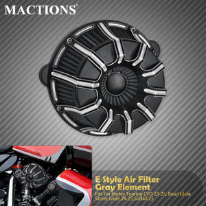 Filtre à air CNC - Harley Softail Fat Boy, Breakout FXBB, Low Rider 2025, Touring CVO, Street Glide, Road Glide 2023-2026 – photo 1/11