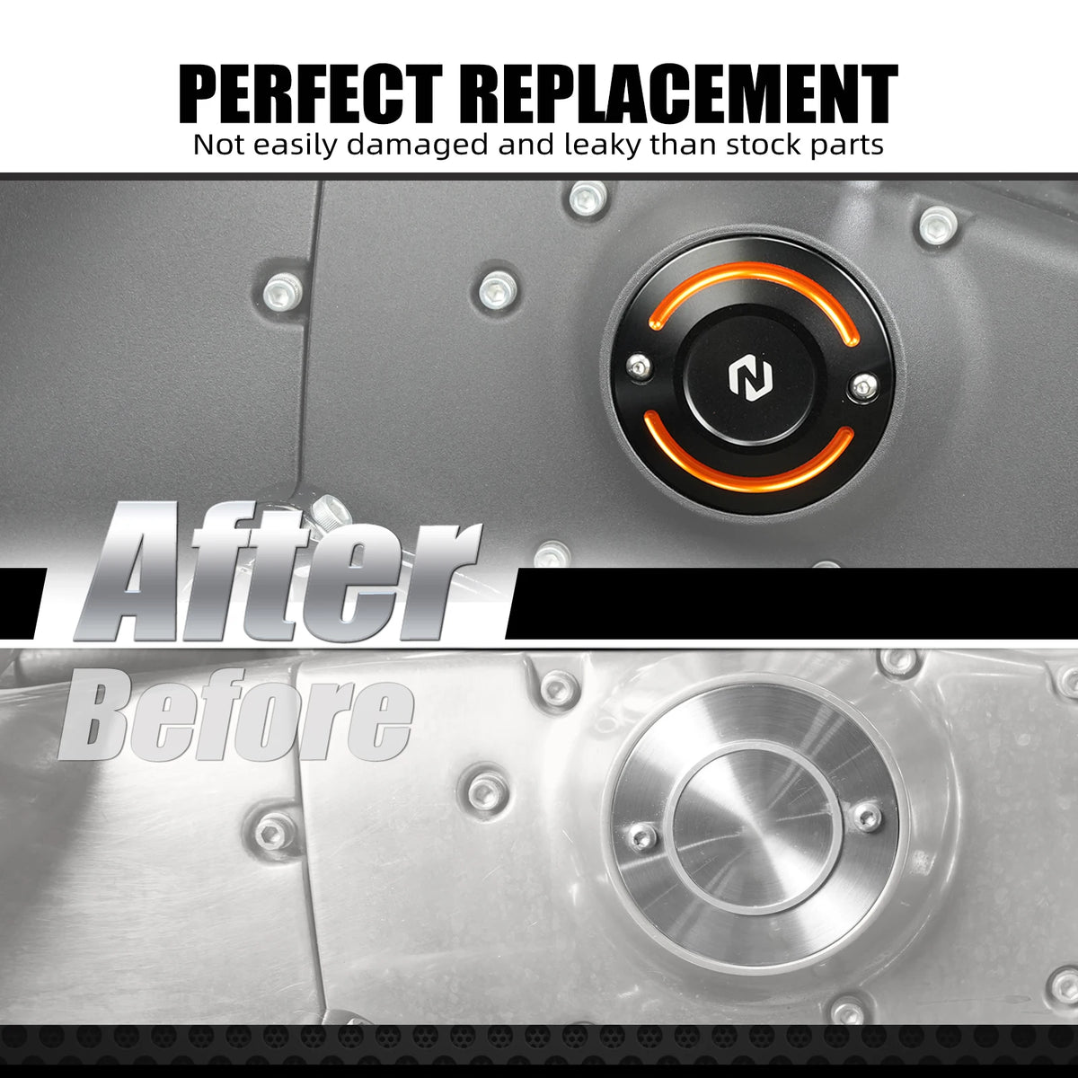 Cache d'Allumeur (Timer Cover) Aluminium - Harley-Davidson Sportster 883/1200 – photo 2/9