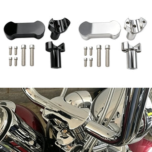 Rehausseurs de guidon 3 po pour Harley Softail Road Glide - vue 1