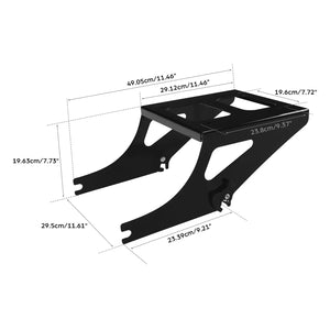 Porte-Bagages de Selle Solo pour Harley-Davidson Fat Boy, Softail, Night Train et Cross Bones - vue 2