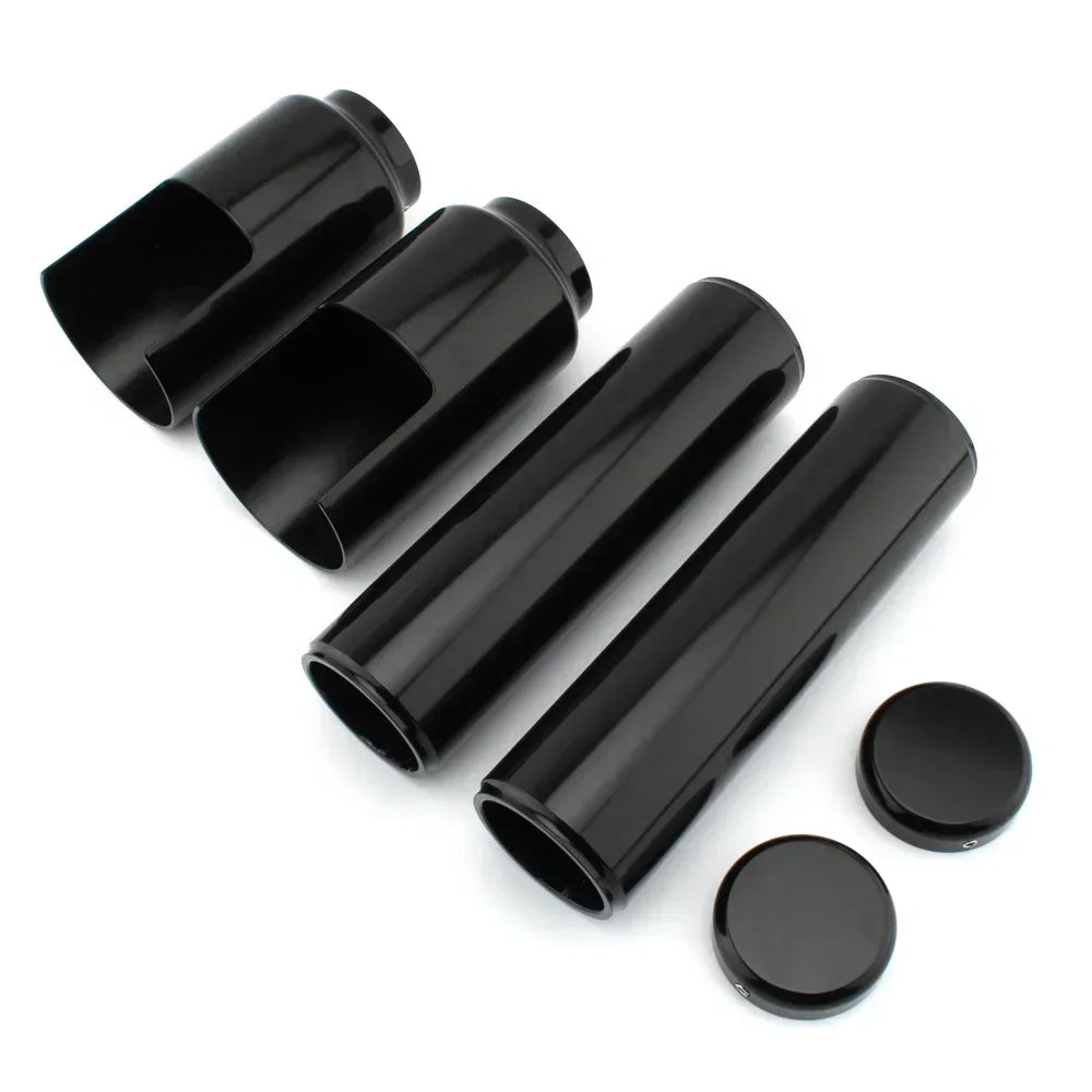 Kit de caches de fourche protecteurs noirs pour Harley-Davidson V-Rod (2007-2011)