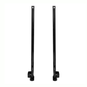 Support de sacoche noir brillant sur une Harley-Davidson Touring - vue 5