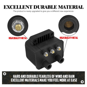 Bobine d'allumage métallique pour moto Harley-Davidson - vue 3