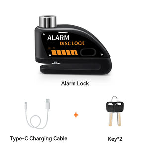 Bloque-disque moto Extractme avec alarme 120 dB rechargeable - vue 20