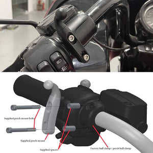 Porte-Gobelet de Guidon Universel pour Harley Dyna, Softail, Touring – photo 3/20