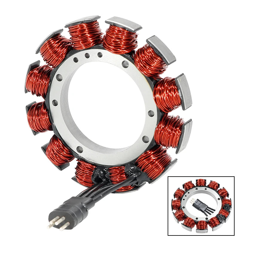Stator d'alternateur pour Harley Electra Glide 1970-1975 - vue 2