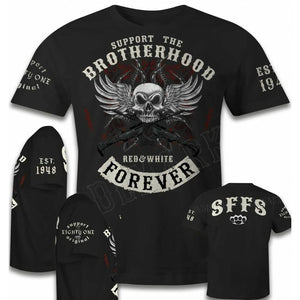 T-shirt Homme Coton Streetwear Biker Club - vue 1