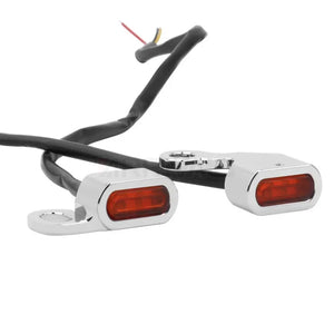 Mini clignotants LED de commodo pour Harley Softail Dyna - vue 10