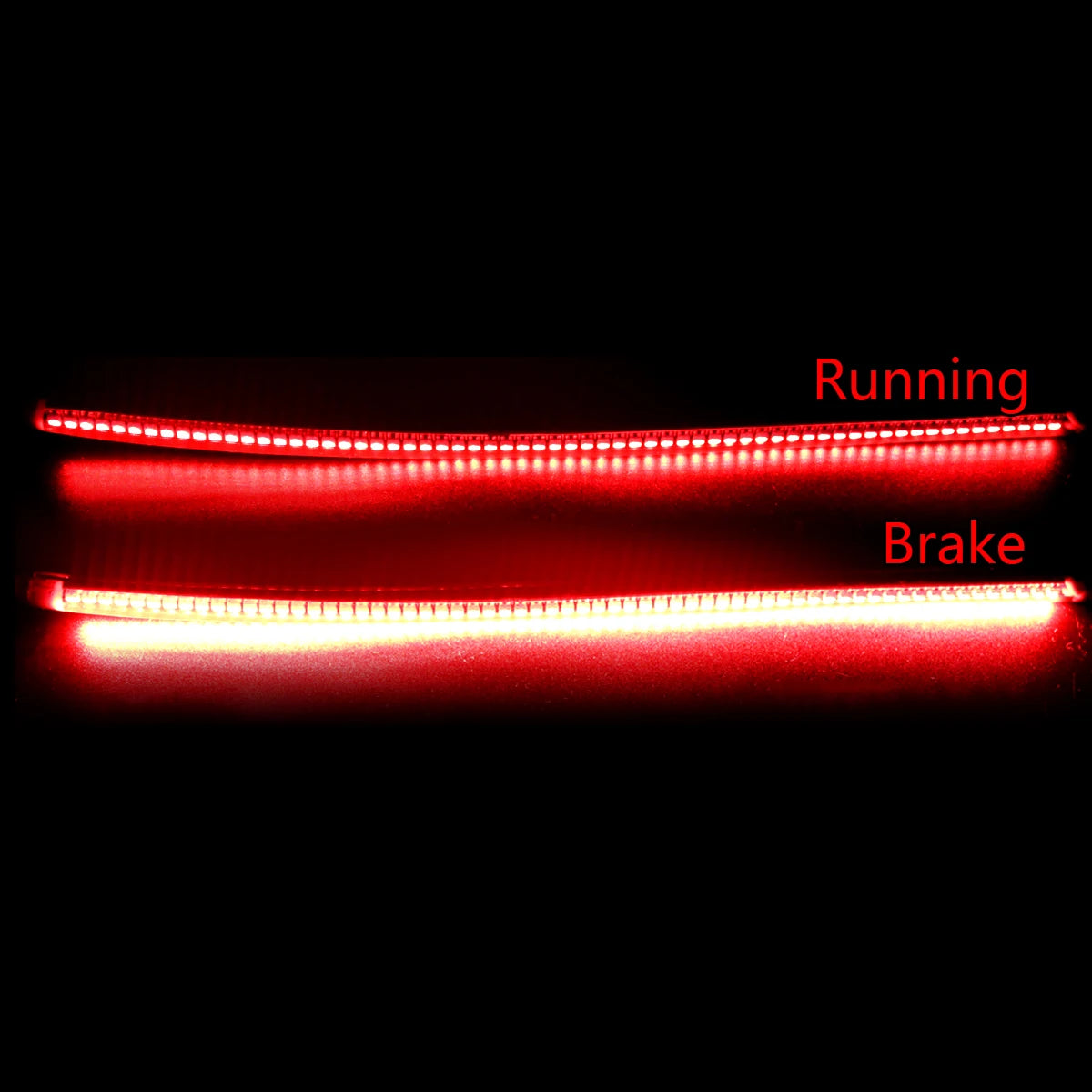 Bandes LED de garde-boue allongé pour Harley Touring - vue 2