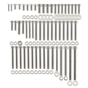 Kit de visserie de carters moteur inox pour Harley Sportster - vue 3