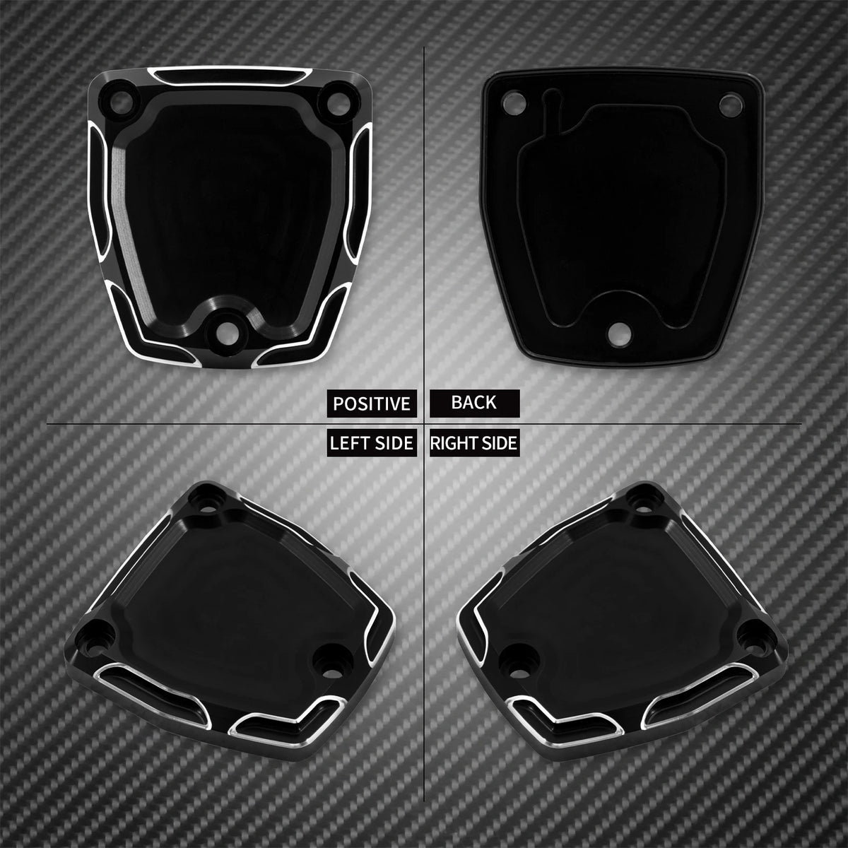 Cache Maître-Cylindre Avant CNC Noir - Harley-Davidson Nightster 2021-2023 – photo 2/7