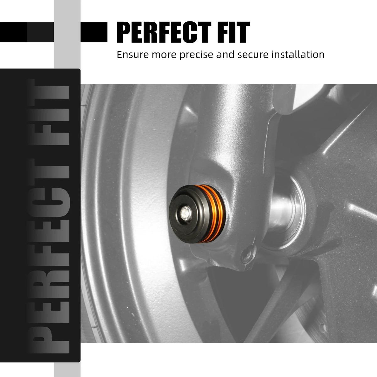 Caches d'Écrou d'Axe Avant (Paire) Aluminium - Harley-Davidson Sportster S, Pan America, Nightster – photo 2/8
