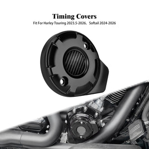 Cache de Distribution CNC (Timing Cover) - Harley-Davidson Touring 2023.5+, FLHXSE/FLTRX 2024+, Softail 2025 et plus récent – photo 8/12
