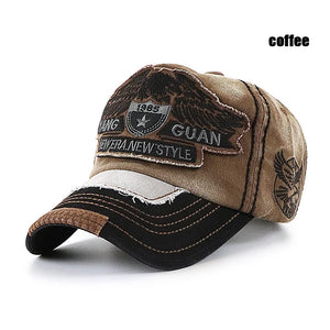 Casquette baseball noire brodée aigle - vue 10