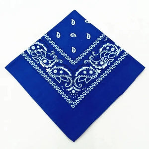 Bandana biker imprimé foulard tête et poignet - vue 9
