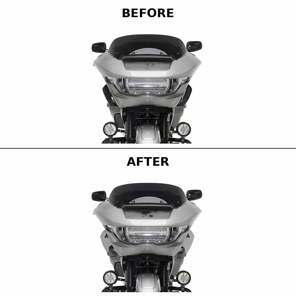 Déflecteurs d'Air Latéraux de Carénage Supérieur (Paire) Colorés - Harley-Davidson CVO Road Glide 2023-2026 – photo 2/13