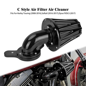 Filtre à air CNC gris et rouge pour moteur Harley-Davidson - vue 11