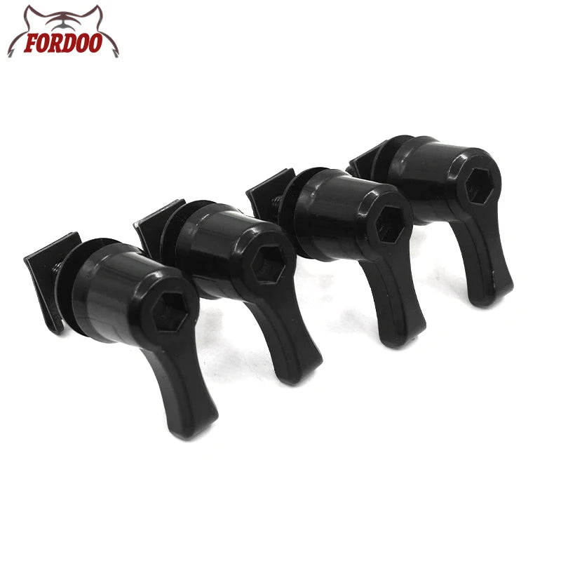 Kit de boulons et écrous de fixation de sacoche pour Harley - vue 2