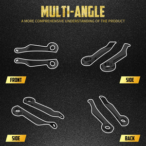 Support de fixation de carénage en aluminium pour Harley - vue 2