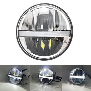 Phare LED 5,75 pouces pour Harley Sportster / Dyna - vue 7