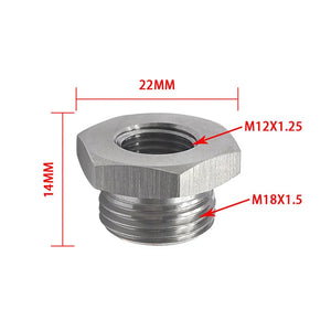 Adaptateur de sonde lambda inox pour Harley - vue 2