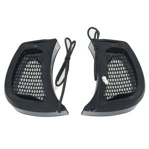 Feux LED d'accent de calandre de phare fumés, veilleuse blanche et clignotant, Harley Road Glide 2015 et plus - vue 5
