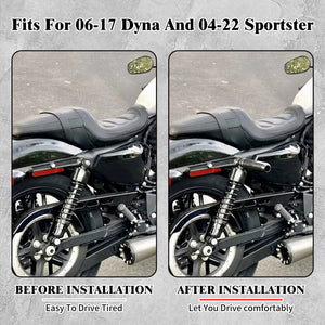 Sliders de Cadre Amortisseur Supérieur Anti-Chute - Harley-Davidson Dyna 2006-2017 et Sportster 2004-2022 – photo 2/7