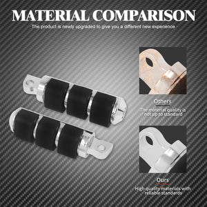 Repose-pieds en aluminium moulé pour Harley-Davidson Sportster XL883/1200, Touring, Road King, Road Glide & Softail Breakout – photo 4/8