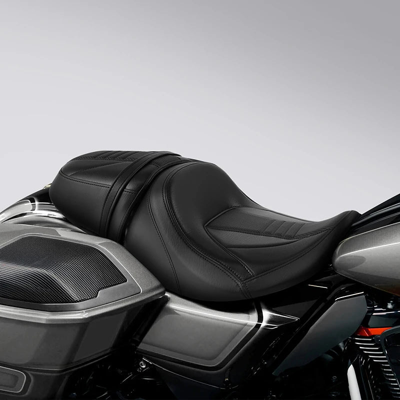 Selle chauffante conducteur/passager pour Harley-Davidson Street Glide CVO / Road Glide (2023-2024)