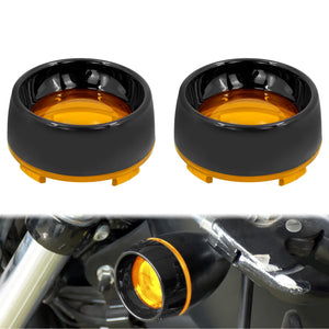 Visières de clignotants pour Harley Touring Softail - vue 5