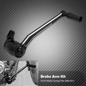 Kit levier de frein (brake arm) avec repose-pied - Harley Touring Road Street Electra Glide FLHR, CVO, Trike 2008 et + – photo 7/12
