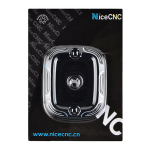 Cache de Bocal de Liquide de Frein Avant CNC Aluminium - Harley-Davidson Dyna 2006-2017, Softail 2006-2014 – photo 6/6