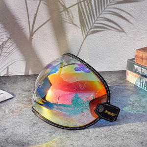 Visière Bulle Solaire Universelle pour Casque Jet - Anti-UV - vue 7