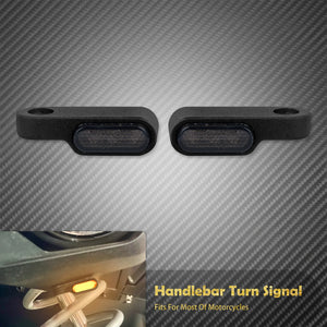 Clignotant LED Homologué E-Mark pour Guidon - Universel Harley-Davidson, BMW, Honda, Yamaha – photo 8/10