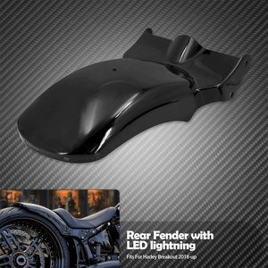 Garde-Boue Arrière avec Feu LED Stop/Clignotant - Harley-Davidson Softail Breakout & Fat Boy 2018-Up – photo 8/8