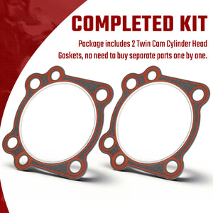 Kit de joints de culasse (2 pcs) pour Harley-Davidson Twin Cam 95/103ci - Dyna, Softail, Touring 1999 et plus – photo 5/7