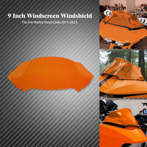 Pare-Brise Vague 9 Pouces - Harley-Davidson Road Glide FLTRX 2015-2023 – photo 10/11