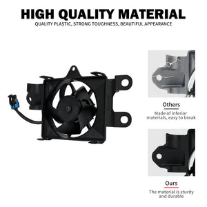 Ventilateur de radiateur noir pour Harley-Davidson Electra Glide - vue 2